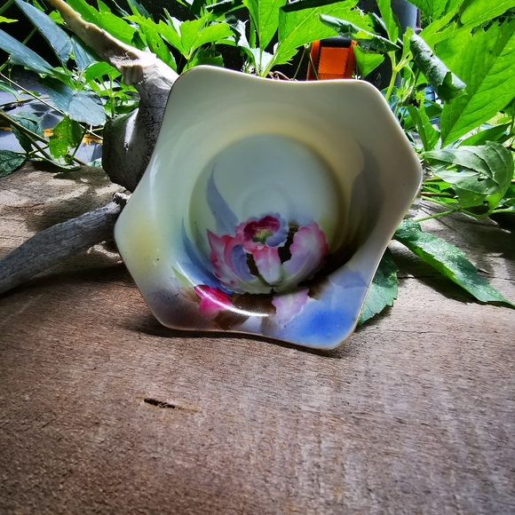 Vintage Ceramic Floral Noritake Dish - Picture 7 of 13